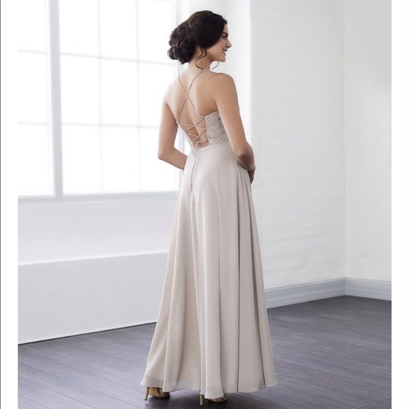 BURGUNDY Constance Wu Bridesmaid Dress - Picture 2 of 6